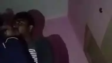 Horny Desi XXX lovers enjoying sex on cam at night time MMS