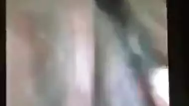 Tamil Bhabhi Boob Press and Fingering