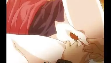 Sensual anime babe gets her wet pussy licked