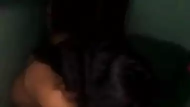 Cameraman found Desi girlfriend washing her XXX body in the shower