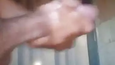 Indian big cock masturbation