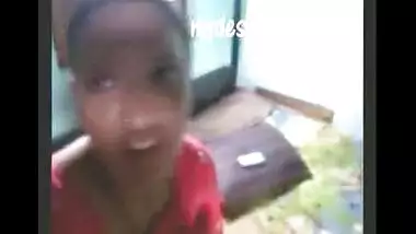 Sexy Indian teen girl porn vid during phone talk