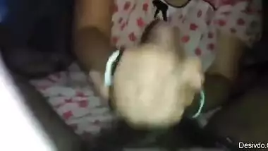 Indian wife Handjob and making him Cum