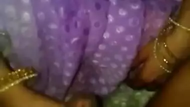 Indian babe wanks cameraman's sex stick and takes her XXX tits to light