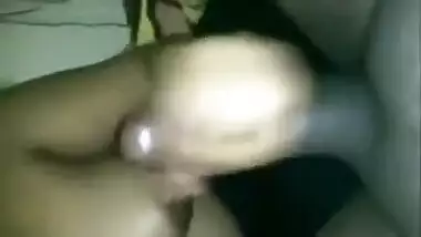 Emplyee jerking her boss.