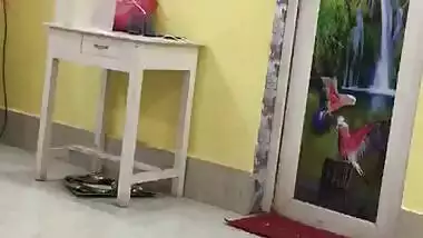 Drunk Bengali Bhabhi dancing nude before her Jija