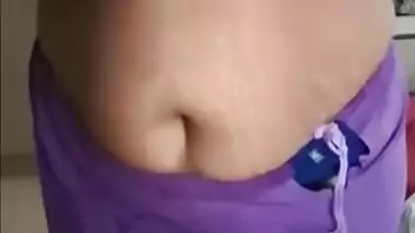 Desi Bhabhi Wearing Cloths