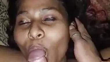 Tamil GF giving blowjob to her BF