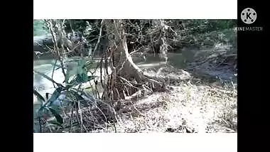 HUGE BUTT girl having sex in forest BIGASS MILF...